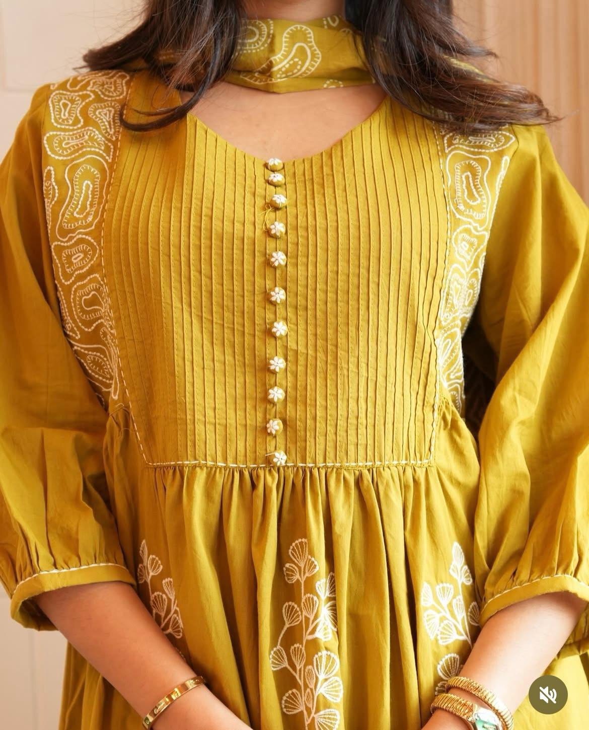 Pure Cotton Printed Kurta Set with Dupatta For Woman
